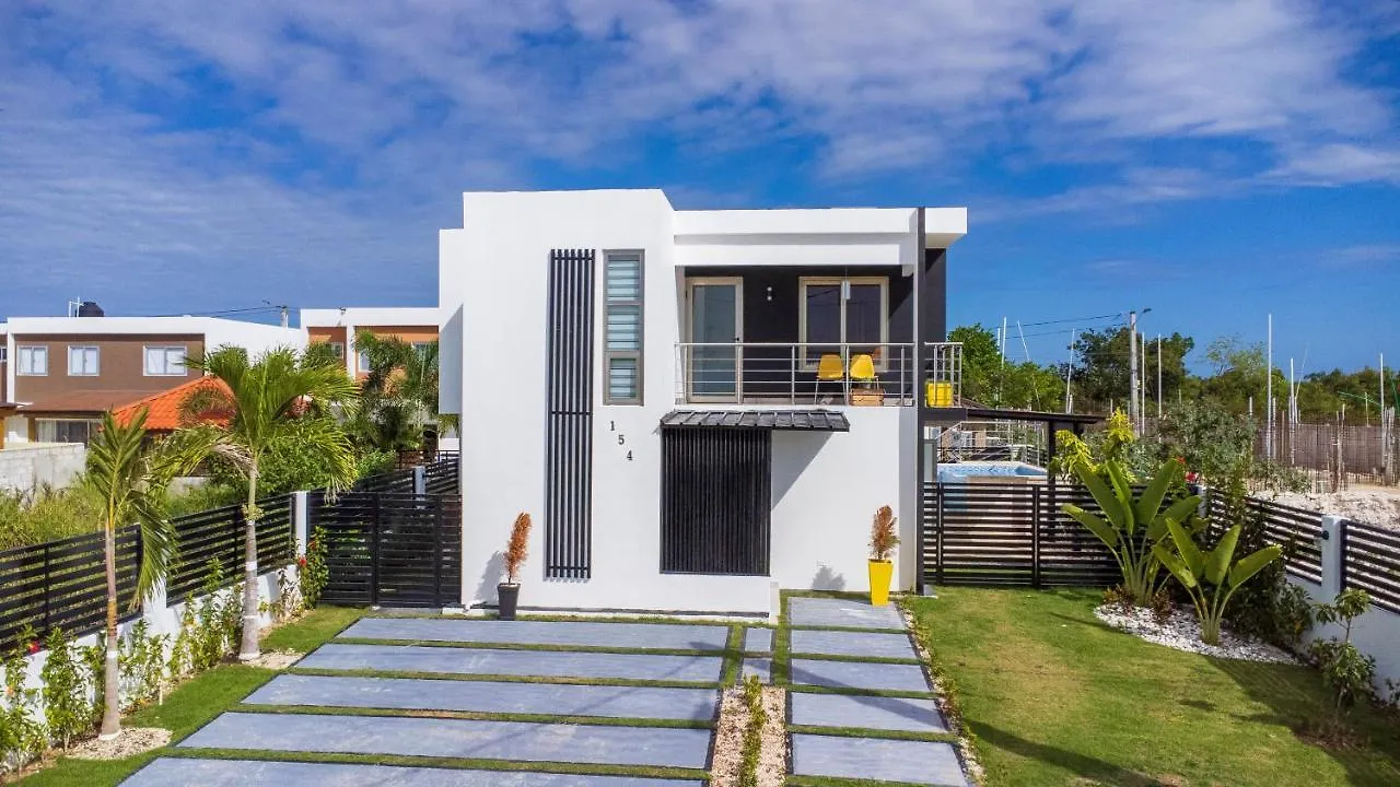Modern 4-Br Villa With Pool In Punta Cana Residential Area